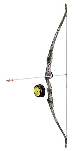 Archery 52 Takedown Recurve Bow with Bow Sight, Fishing Reel for